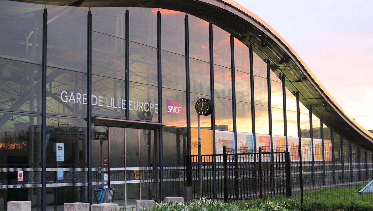 Lille Train Station Nice Studio Exteriör bild